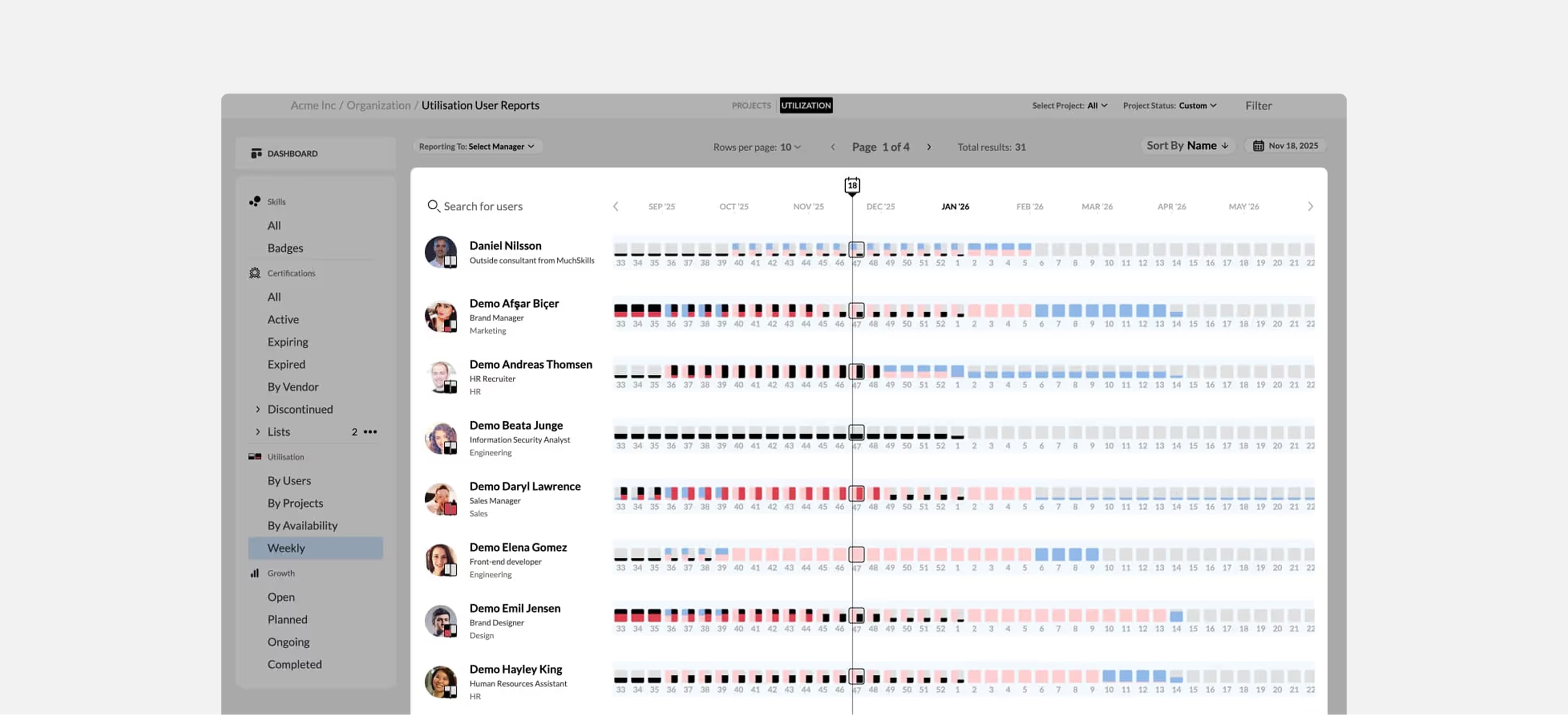 MuchSkills screen 2