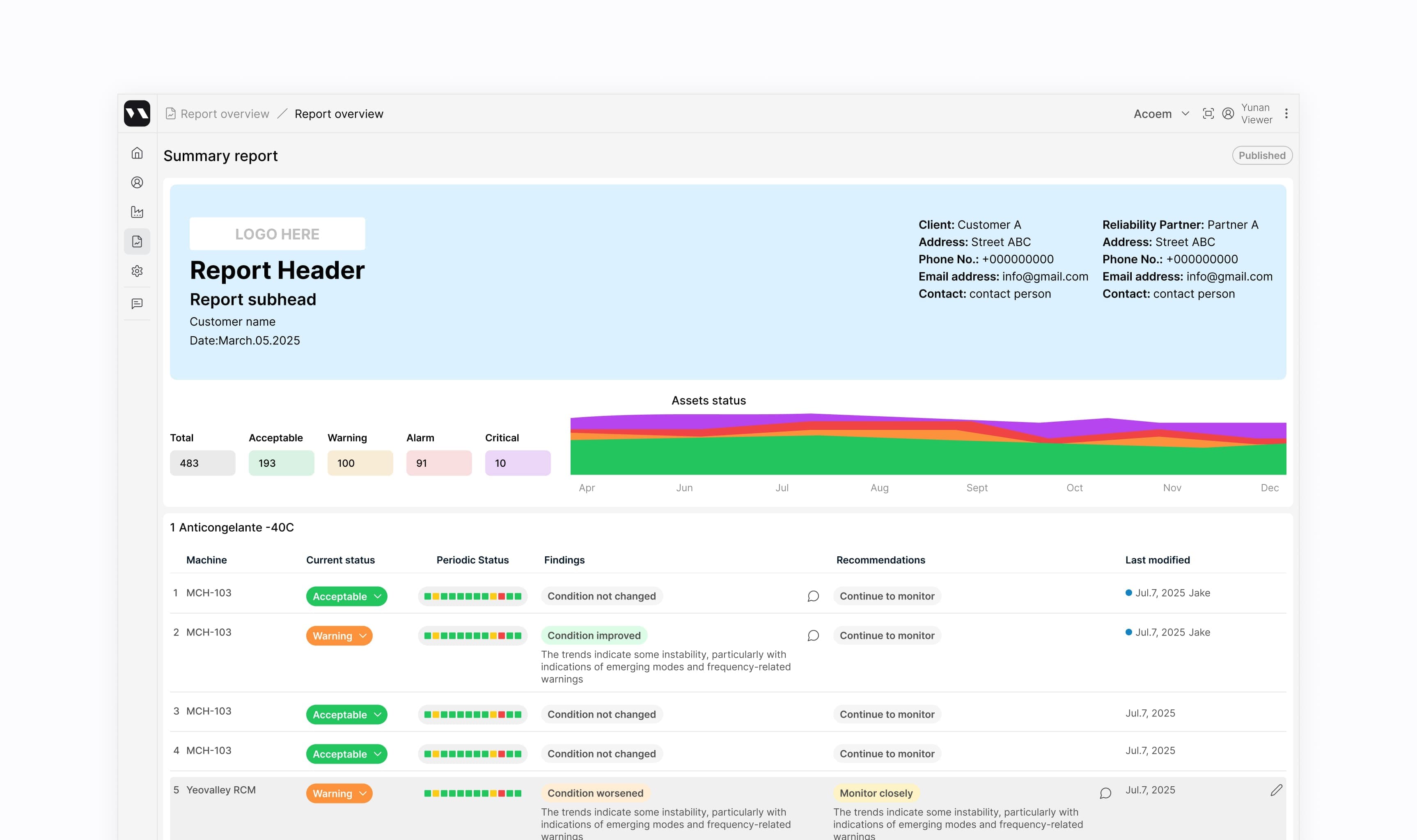 Viking Analytics screen 5