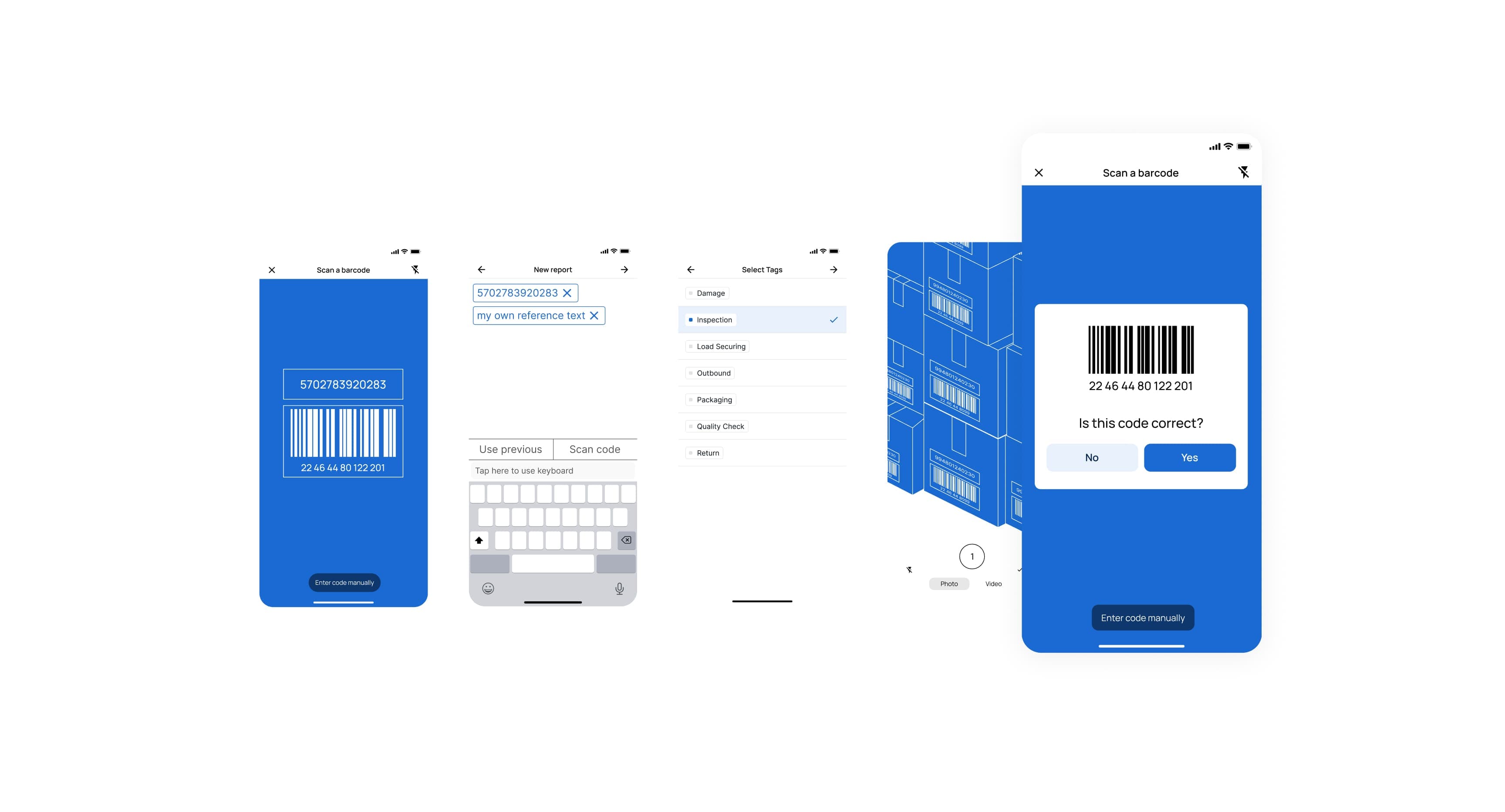 Blimp app screen 2